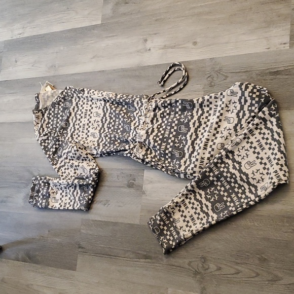PINK Victoria's Secret Thermal Pajama Onesie sz XL - Picture 2 of 10